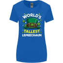 Worlds Tallest Leprechaun St Patricks Day Womens Wider Cut T-Shirt Royal Blue
