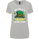 Worlds Tallest Leprechaun St Patricks Day Womens Wider Cut T-Shirt Sports Grey