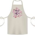 Worry Less Yoga More Cotton Apron 100% Organic Natural