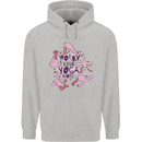 Worry Less Yoga More Mens 80% Cotton Hoodie Sports Grey
