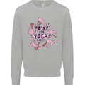 Worry Less Yoga More Mens Sweatshirt Jumper Sports Grey