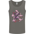 Worry Less Yoga More Mens Vest Tank Top Charcoal