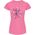 Worry Less Yoga More Womens Petite Cut T-Shirt Azalea