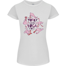 Worry Less Yoga More Womens Petite Cut T-Shirt White