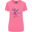 Worry Less Yoga More Womens Wider Cut T-Shirt Azalea