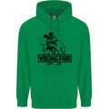 Wrong Park Funny T-Rex Dinosaur Jurrasic Childrens Kids Hoodie Irish Green