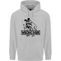 Wrong Park Funny T-Rex Dinosaur Jurrasic Childrens Kids Hoodie Sports Grey