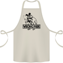 Wrong Park Funny T-Rex Dinosaur Jurrasic Cotton Apron 100% Organic Natural