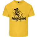 Wrong Park Funny T-Rex Dinosaur Jurrasic Kids T-Shirt Childrens Yellow