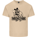 Wrong Park Funny T-Rex Dinosaur Jurrasic Mens Cotton T-Shirt Tee Top Sand