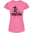 Wrong Park Funny T-Rex Dinosaur Jurrasic Womens Petite Cut T-Shirt Azalea