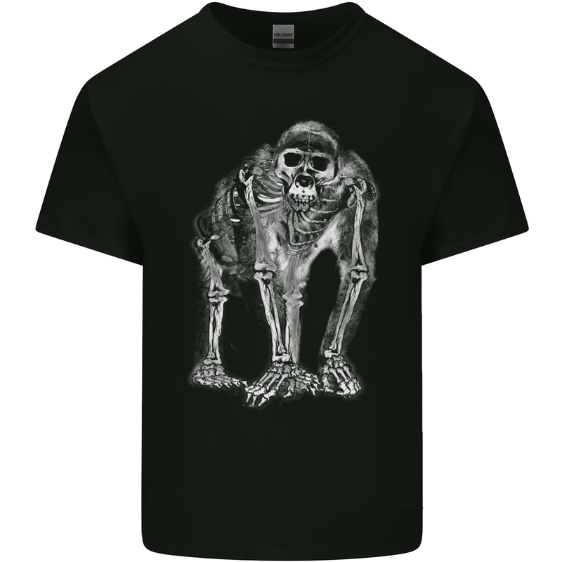 X-Ray Ape Mens Cotton T-Shirt Tee Top Black