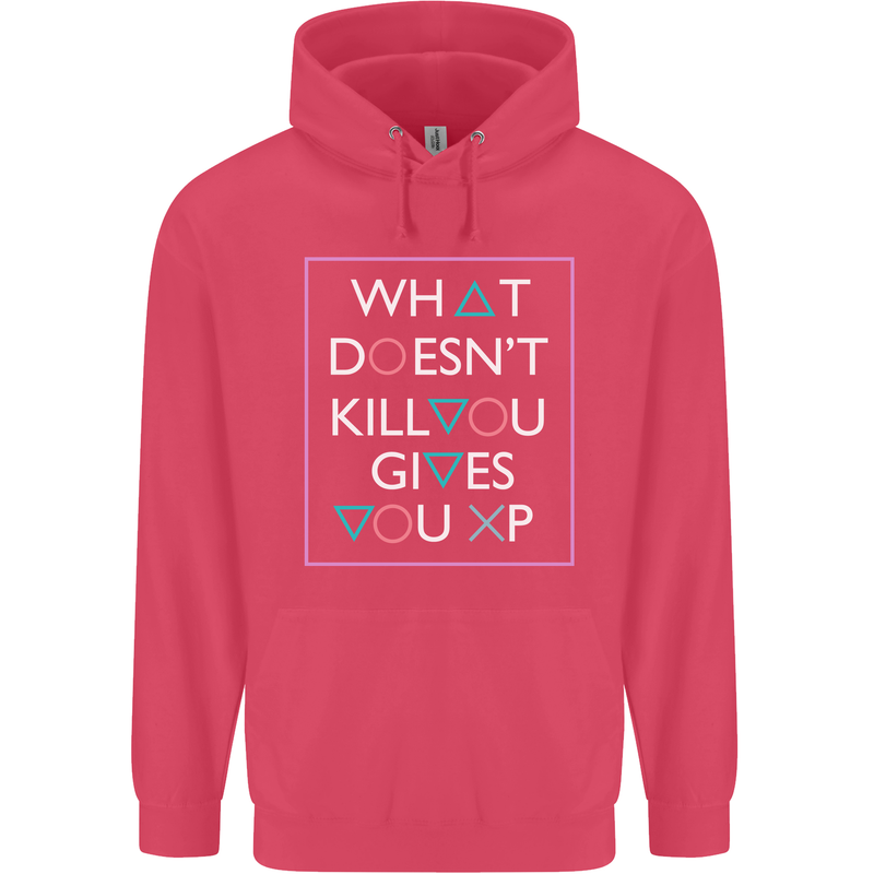 XP Gamer Gaming Arcade Games RPG Childrens Kids Hoodie Heliconia