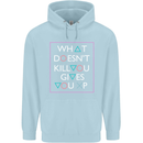 XP Gamer Gaming Arcade Games RPG Childrens Kids Hoodie Light Blue