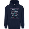 XP Gamer Gaming Arcade Games RPG Childrens Kids Hoodie Navy Blue