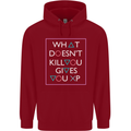 XP Gamer Gaming Arcade Games RPG Childrens Kids Hoodie Red