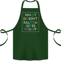 XP Gamer Gaming Arcade Games RPG Cotton Apron 100% Organic Forest Green