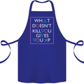 XP Gamer Gaming Arcade Games RPG Cotton Apron 100% Organic Royal Blue