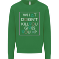 XP Gamer Gaming Arcade Games RPG Kids Sweatshirt Jumper Irish Green