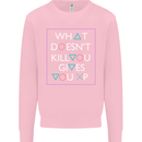 XP Gamer Gaming Arcade Games RPG Kids Sweatshirt Jumper Light Pink