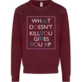 XP Gamer Gaming Arcade Games RPG Kids Sweatshirt Jumper Maroon
