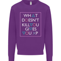 XP Gamer Gaming Arcade Games RPG Kids Sweatshirt Jumper Purple