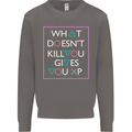 XP Gamer Gaming Arcade Games RPG Mens Sweatshirt Jumper Charcoal