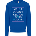 XP Gamer Gaming Arcade Games RPG Mens Sweatshirt Jumper Royal Blue