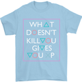 XP Gamer Gaming Arcade Games RPG Mens T-Shirt Cotton Gildan Light Blue