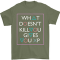 XP Gamer Gaming Arcade Games RPG Mens T-Shirt Cotton Gildan Military Green