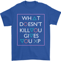 XP Gamer Gaming Arcade Games RPG Mens T-Shirt Cotton Gildan Royal Blue