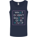 XP Gamer Gaming Arcade Games RPG Mens Vest Tank Top Navy Blue