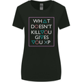 XP Gamer Gaming Arcade Games RPG Womens Wider Cut T-Shirt Black