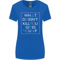 XP Gamer Gaming Arcade Games RPG Womens Wider Cut T-Shirt Royal Blue