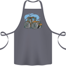 Xmas Tractor Farming Farmer Christmas Cotton Apron 100% Organic Steel
