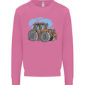 Xmas Tractor Farming Farmer Christmas Mens Sweatshirt Jumper Azalea
