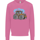 Xmas Tractor Farming Farmer Christmas Mens Sweatshirt Jumper Azalea