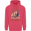 Yeah We Like to Party Role Playing Game RPG Childrens Kids Hoodie Heliconia