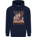 Yeah We Like to Party Role Playing Game RPG Childrens Kids Hoodie Navy Blue