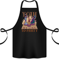 Yeah We Like to Party Role Playing Game RPG Cotton Apron 100% Organic Black