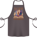 Yeah We Like to Party Role Playing Game RPG Cotton Apron 100% Organic Dark Grey