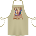 Yeah We Like to Party Role Playing Game RPG Cotton Apron 100% Organic Khaki