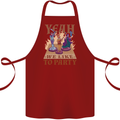 Yeah We Like to Party Role Playing Game RPG Cotton Apron 100% Organic Maroon