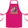Yeah We Like to Party Role Playing Game RPG Cotton Apron 100% Organic Pink