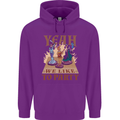 Yeah We Like to Party Role Playing Game RPG Mens 80% Cotton Hoodie Purple
