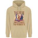Yeah We Like to Party Role Playing Game RPG Mens 80% Cotton Hoodie Sand