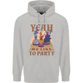 Yeah We Like to Party Role Playing Game RPG Mens 80% Cotton Hoodie Sports Grey