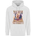 Yeah We Like to Party Role Playing Game RPG Mens 80% Cotton Hoodie White