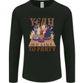 Yeah We Like to Party Role Playing Game RPG Mens Long Sleeve T-Shirt Black