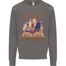 Yeah We Like to Party Role Playing Game RPG Mens Sweatshirt Jumper Charcoal